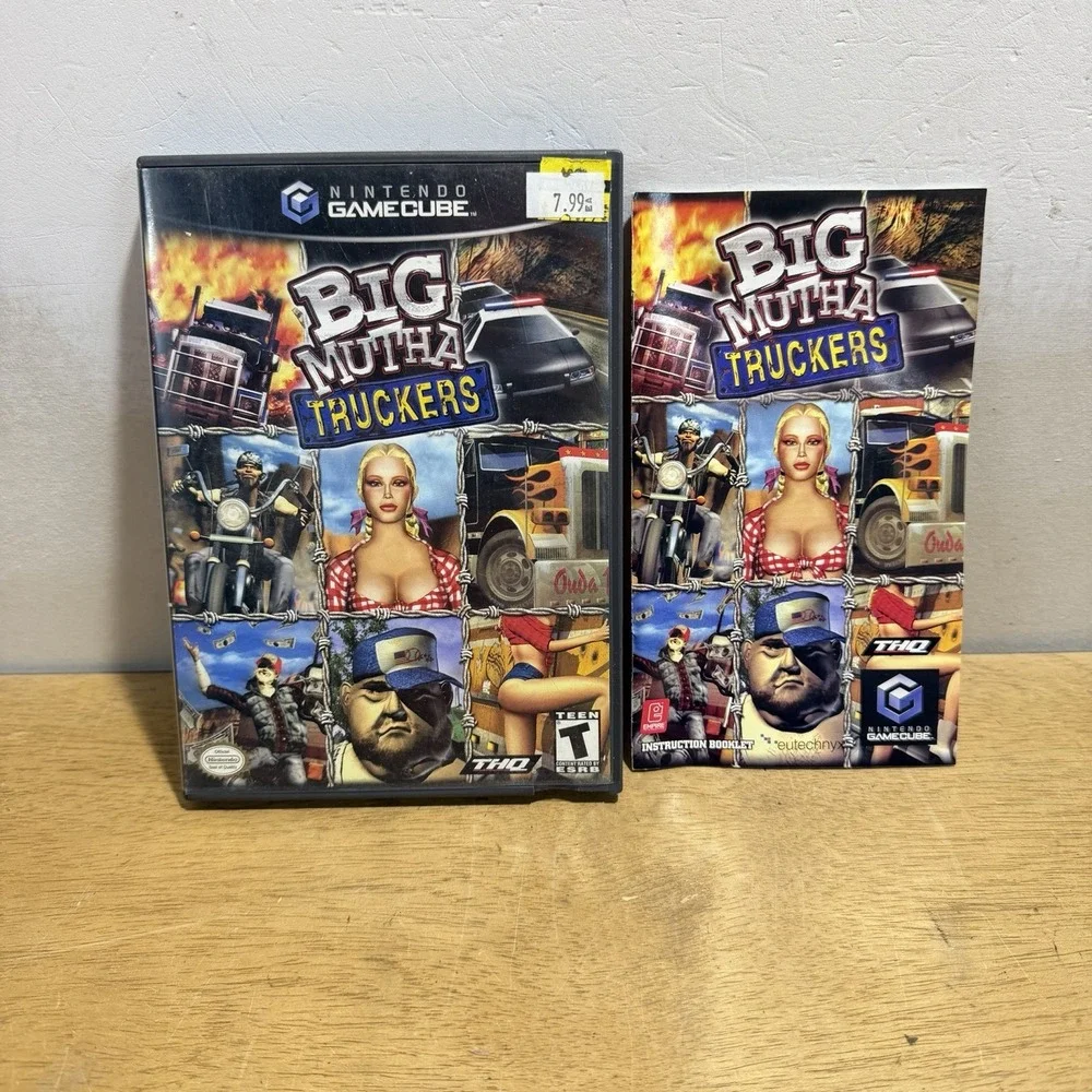 Big Mutha Truckers Nintendo GameCube 2003 CIB Tested Racing Game DOL-P-GT8E